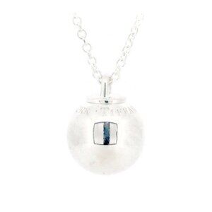 Tiffany & Co Hardware Ball Necklace AG 925 paw Nshop Item